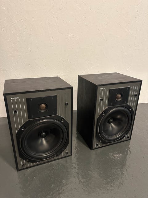 Kef c20 højtalere  			