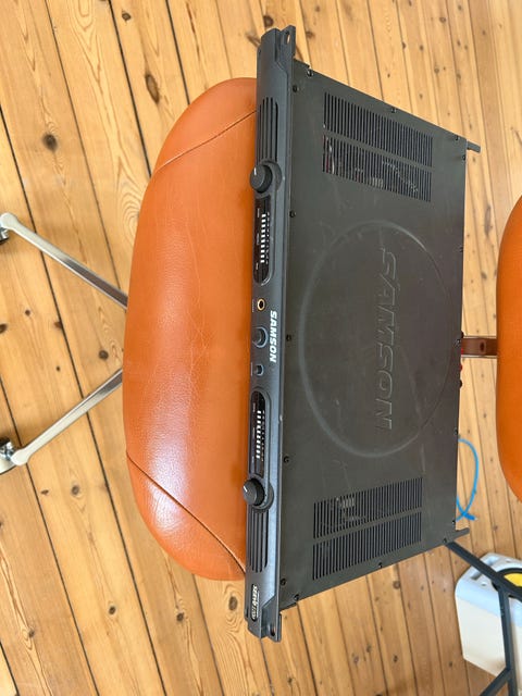 Samson servo 120a effektforstærker  			