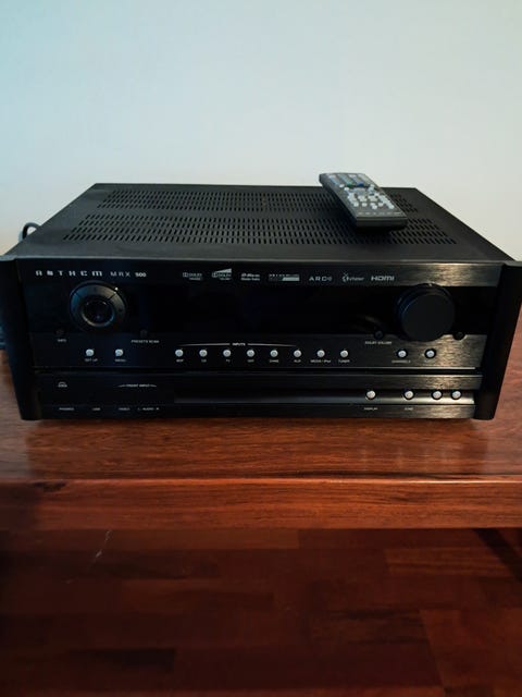 Anthem mrx 500 forstærker  			