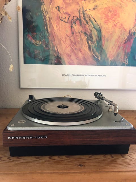 Vintage beogram 1000 pladespiller  			