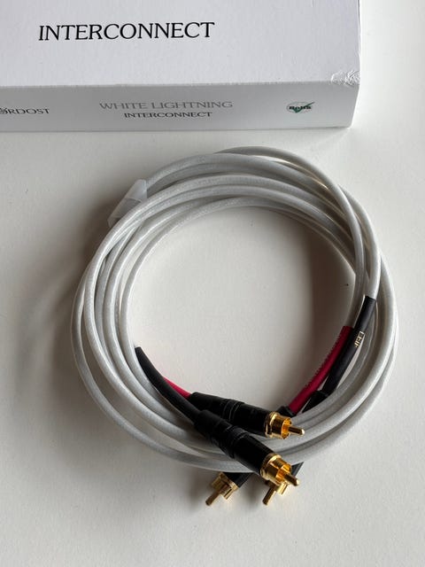 Nordost white lightning rca 1,5 m  			