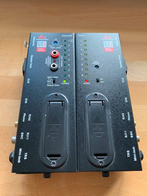 Dbx ct3 multiformat kabeltester  			