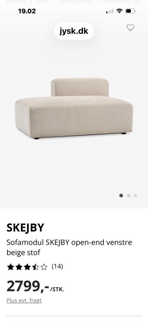 Skejby sofa | Til salg | DBA