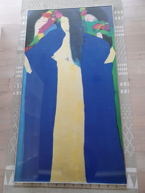 Maleri på glas | Kunst | Til salg | DBA