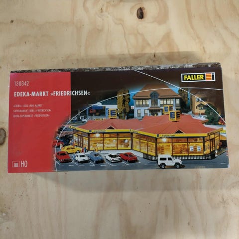 FALLER 130342 Edeka-Markt Friedrichsen - H0 Modellbausatz