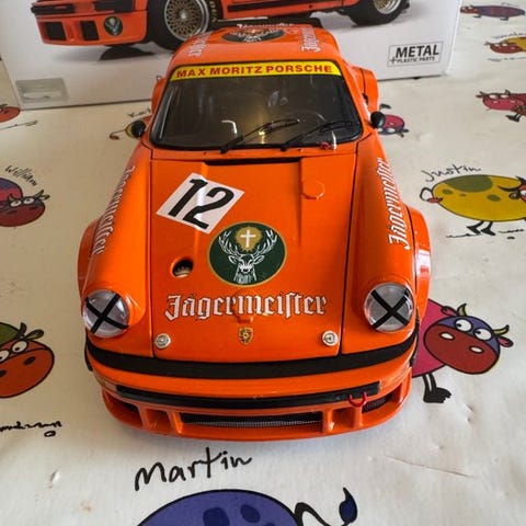 Schuco 1:18 - Modelbil - Porsche 934 RSR Vaillant - (cod.D18) | DBA