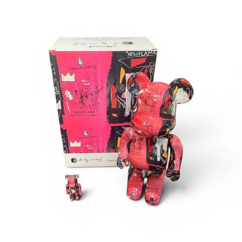 Banksy x Brandalism x Medicom Toy Be@rbrick - Flying Balloon Girl