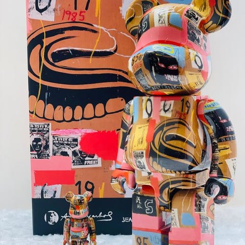 Andy Warhol (1928-1987) - Be@rbrick Warhol x Basquiat Vol.2 100