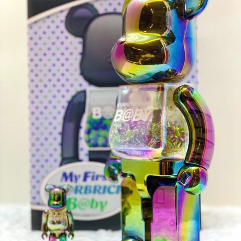 Medicom Toy - BE@RBRICK GELATO PIQUE 400% Bearbrick set of 2 | DBA