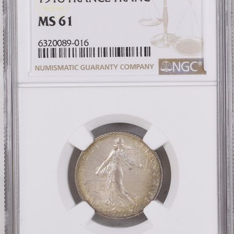 Finland. 50 Pennia 1916 - NGC MS65 | DBA