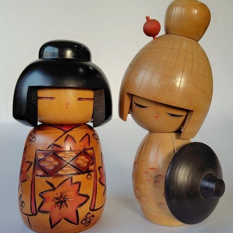 Creative Kokeshi 創作こけし - Sato Suigai 佐藤翠崕 - Figur