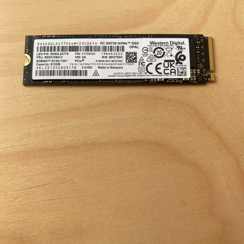 Western Digital PC SN730 NVMe SSD 512GB M.2 | DBA