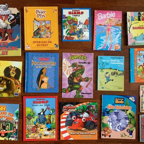 Bogpakke 2-4 år – 9 børnebøger | DBA