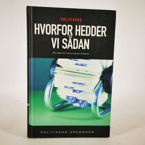 Hedder Hvorfor hedder vi sådan | DBA