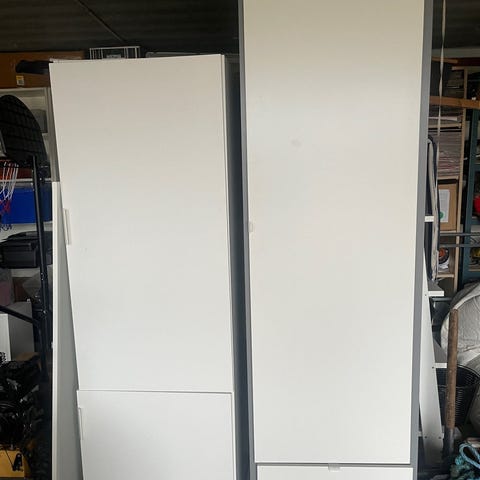 IKEA STUVA høj garderobe – sort/hvid | DBA