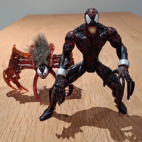 Spider-Man Insect Armor - Spider-Man the Animated Series (1997 Toy Biz ...