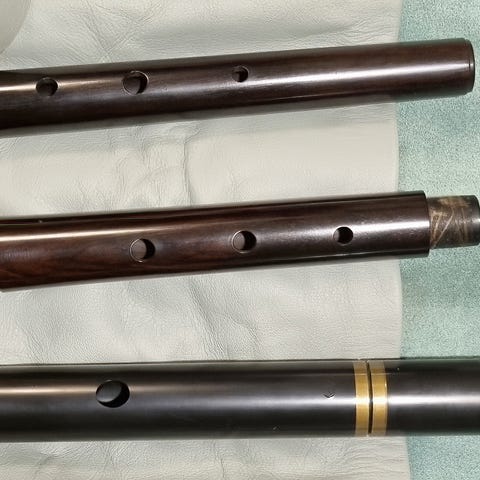 John Rutzen Irish flute in D | DBA