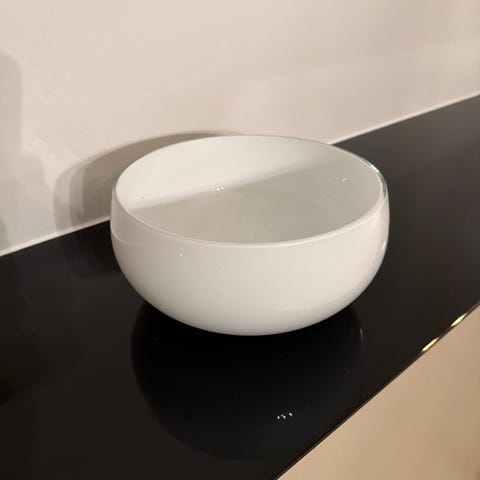 Holmegaard skålesæt keramisk hvid og sort | DBA
