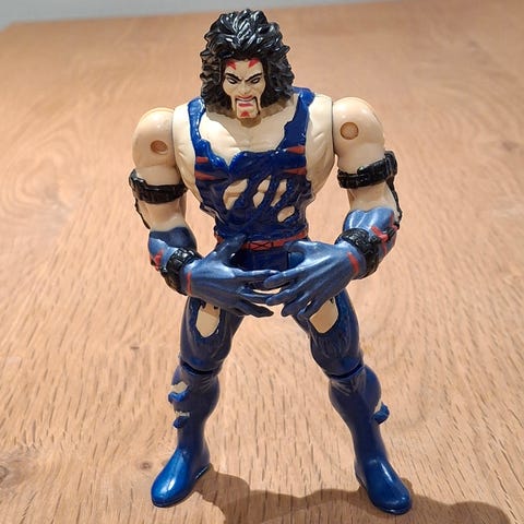 Toy Biz X-Men Sabretooth Secret Weapon Force 1998 Marvel Figur 🦸 ♂️🌌 | DBA