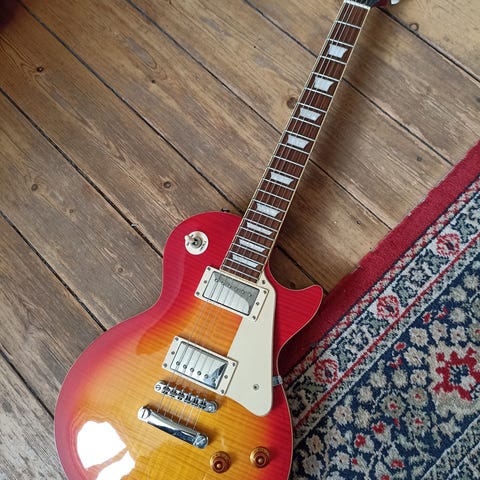 Epiphone - Les Paul Gold Top Traditional Pro Limited Edition – Custom ...