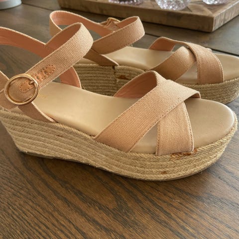 Clarks SandaLia Lodge sandaler str 38 guld læder | DBA