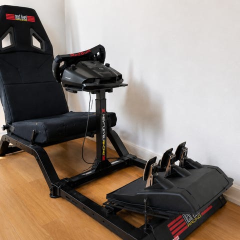 Next Level Racing GTtrack racersæde med rat og pedaler | DBA