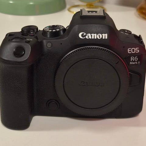 Canon EOS R6 Body + 2 Batteries, 256GB SD Card & Canon Straps | DBA