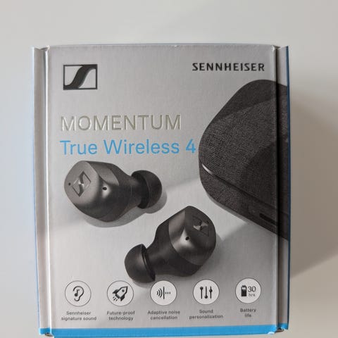 Sennheiser Momentum True Wireless 3 in-ear høretelefoner sort | DBA