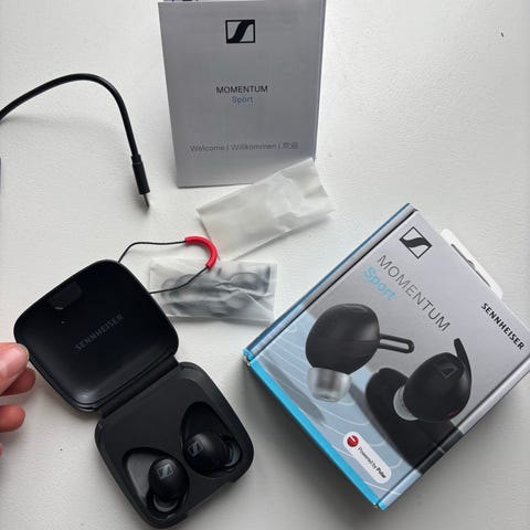 Sennheiser Momentum True Wireless 3 in-ear høretelefoner sort | DBA