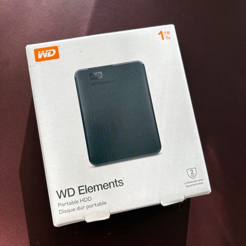 WD Elements ekstern harddisk 1TB USB 3.0 | DBA