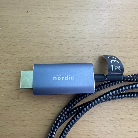 USB-C til HDMI kabel 1M | DBA