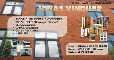 Profilbillede eller logo for JONAS VINDUER AS
