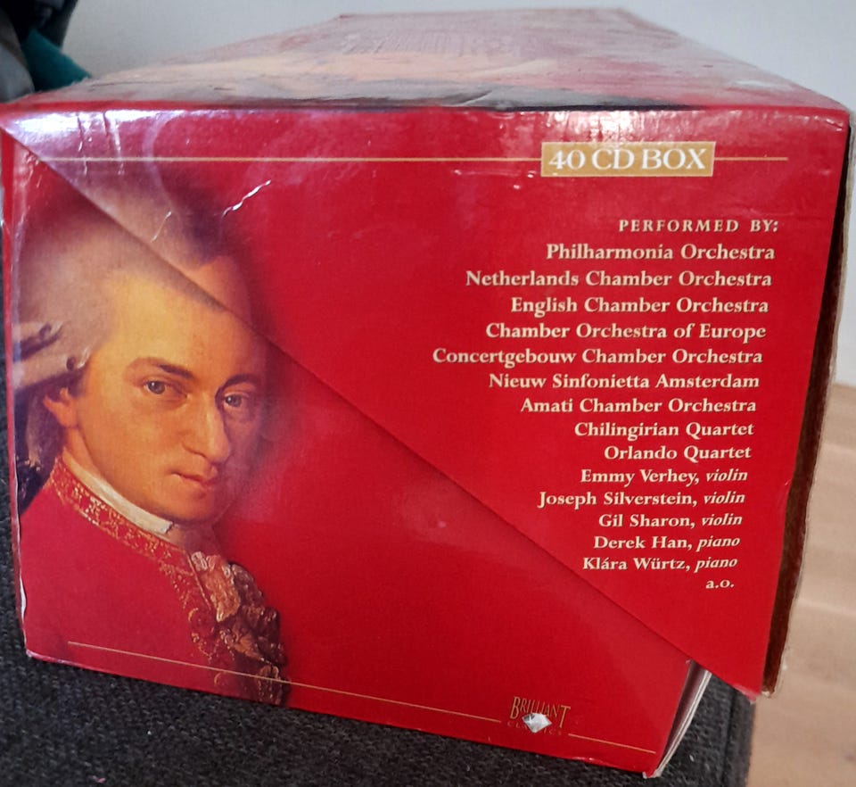 輸入盤 40CD/BOX 「Mozart - The Masterworks」 Masterworks