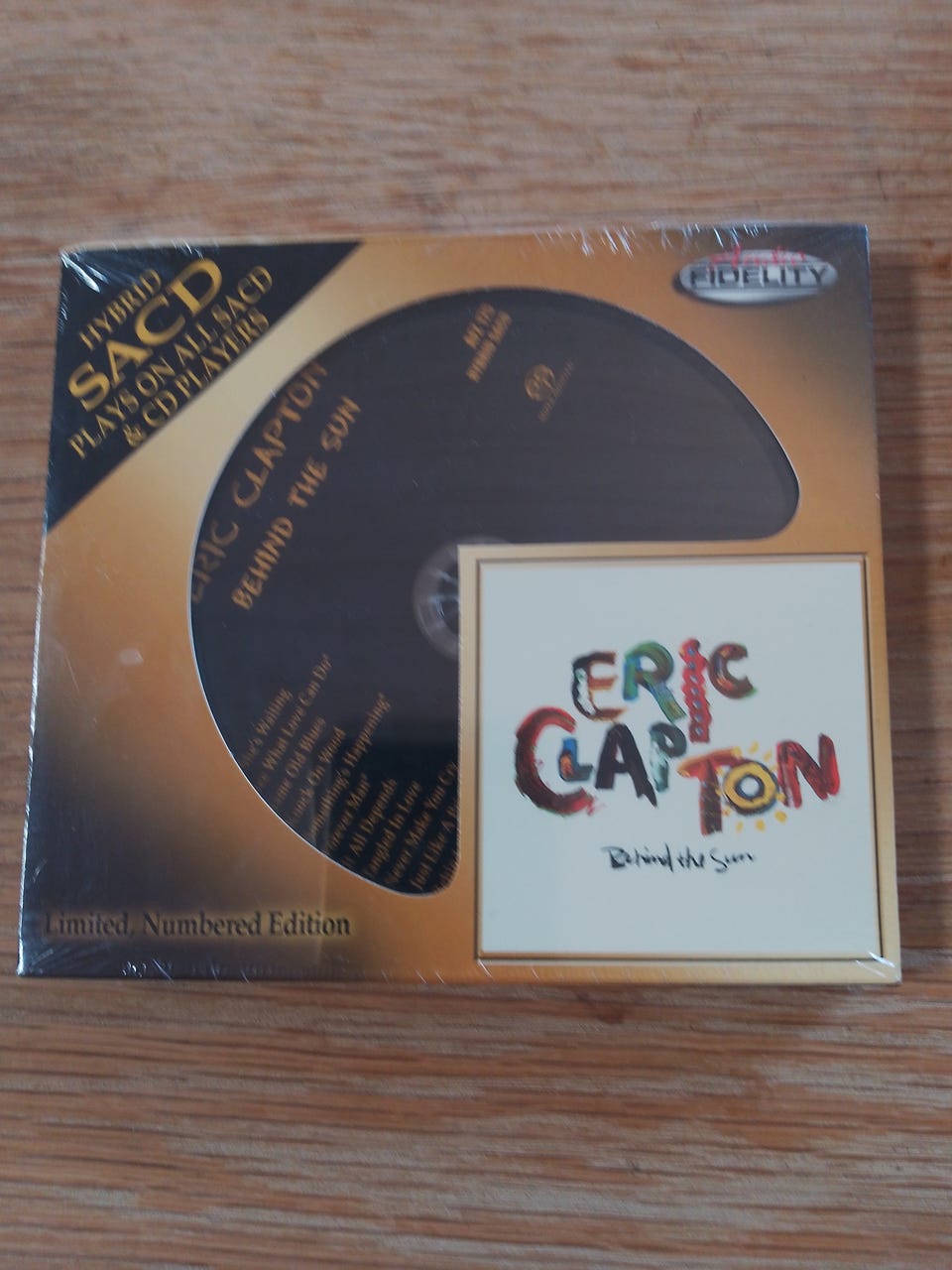 洋楽 ERIC CLAPTON BEHIND THE SUN (HYBRID SACD Eric Clapton – Behind The Sun – Vinyl (Specialty Pressing