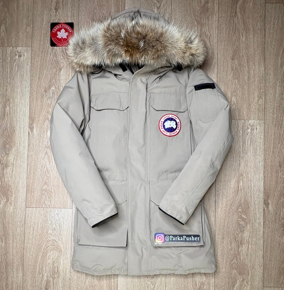 Canada Goose Citadel Parka, Medium, Tan | DBA