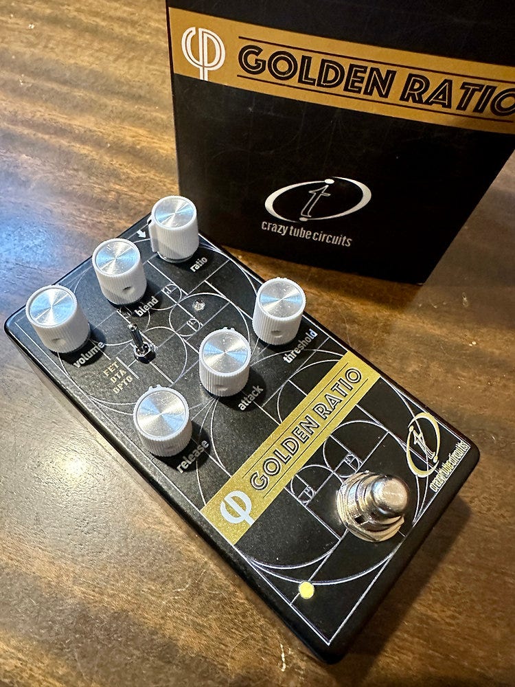 Crazy Tube Circuits Golden Ratio compressor | DBA