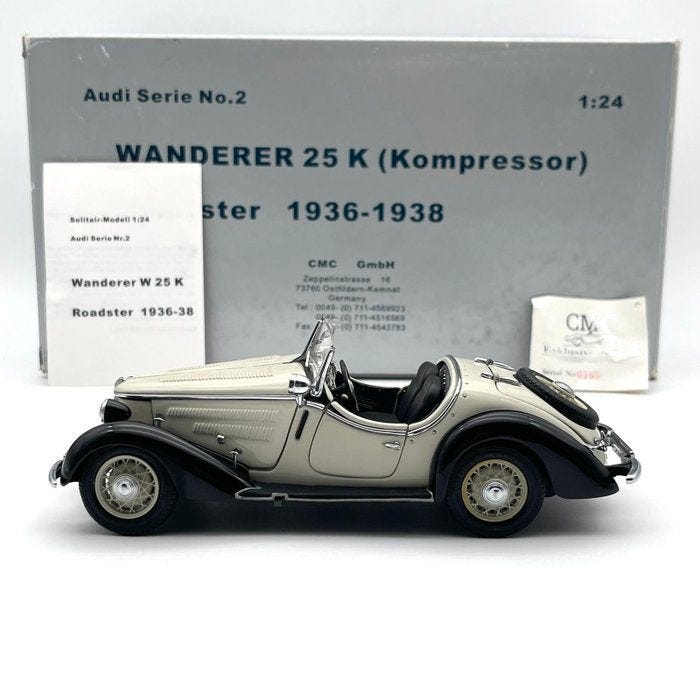Wanderer 25K Roadster 1:24 CMC Gmbh ミニカー Wanderer 25K