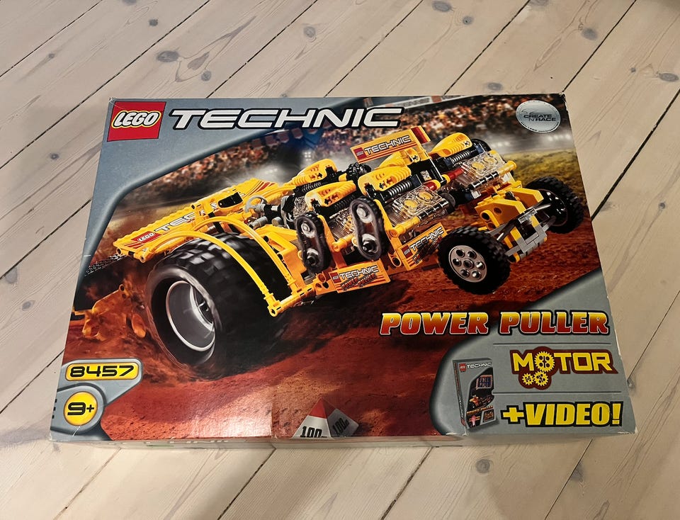 Lego Technic Tractor Puller Lego Technic 8457 Clearance