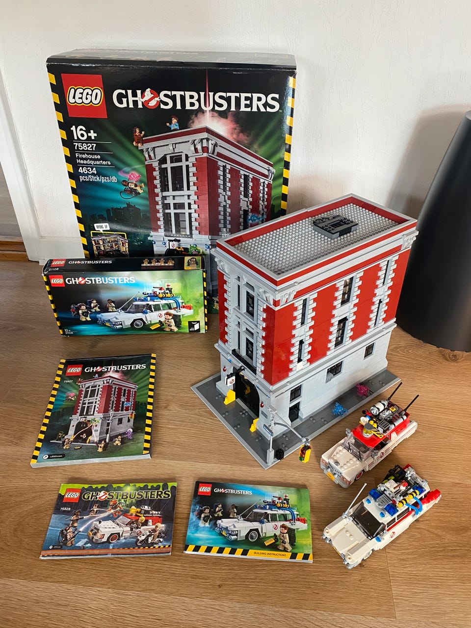 lego toy lego ghostbusters firehouse