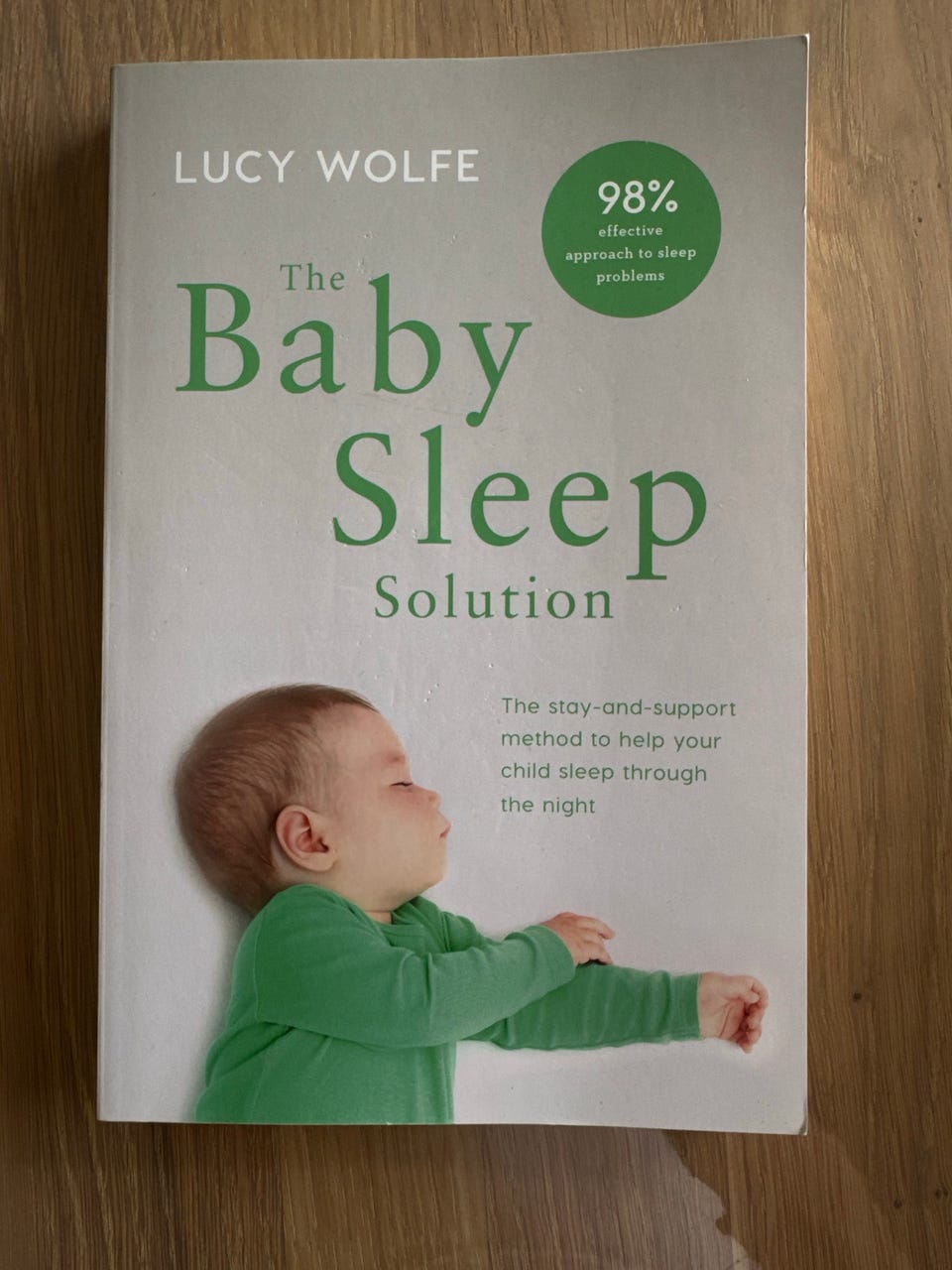 Lucy Wolfe The Baby Sleep Solution Bog om babysøvn DBA