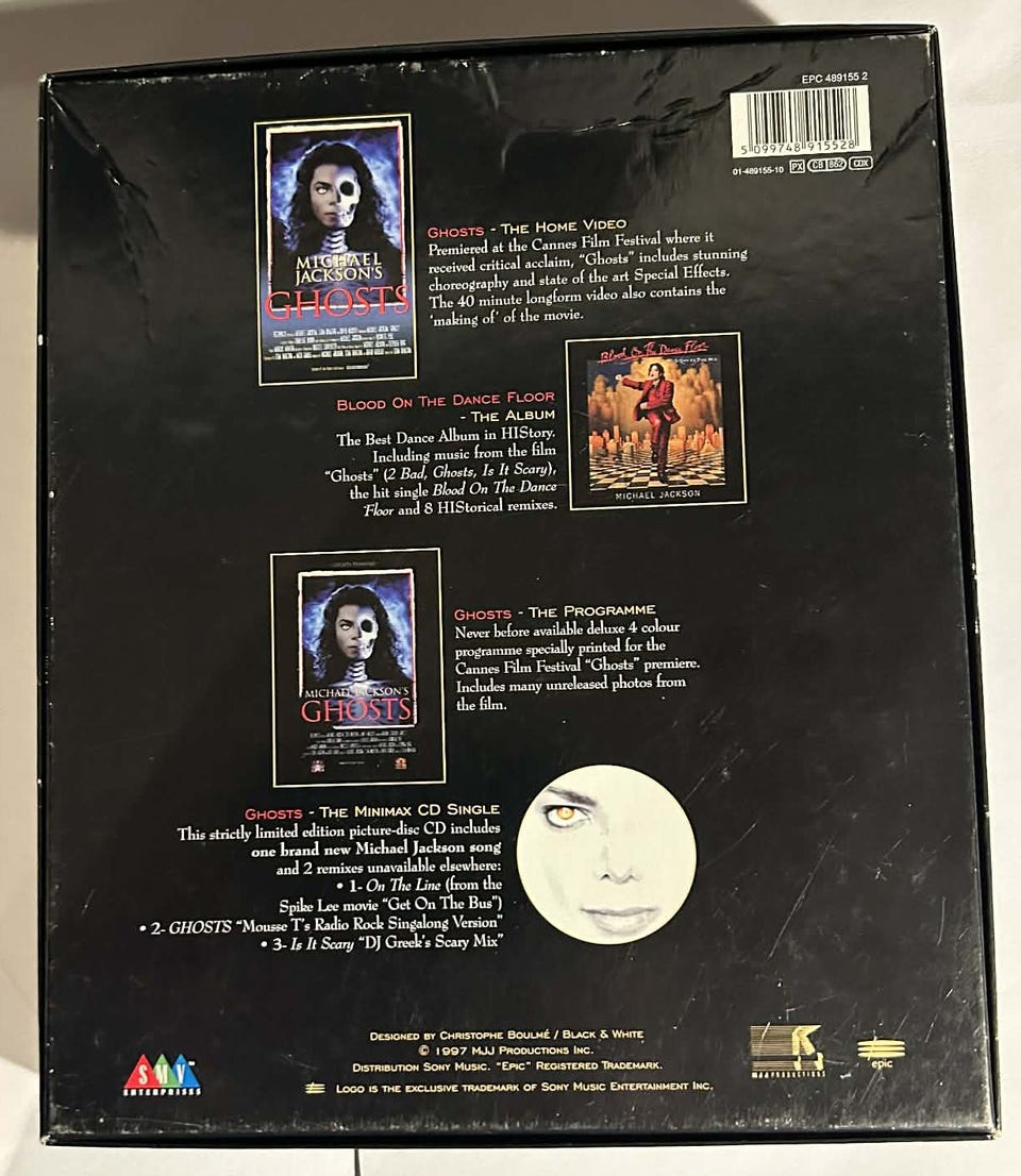 Michael Jackson Ghosts Deluxe Collector Box Set Limited Edition | DBA
