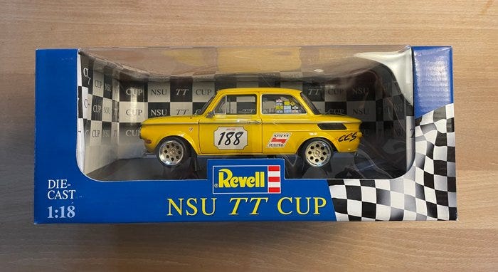Revell 1:18 - Modelbil - NSU TT | DBA
