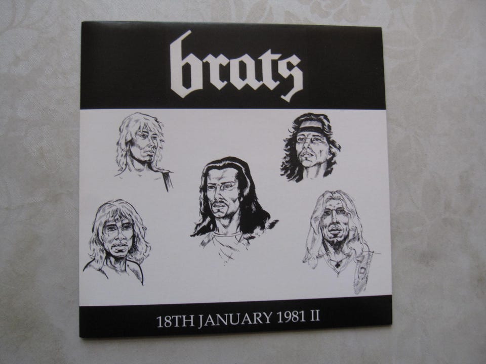 Brats – 18th January 1981 II , limited ,rød vinyl, near mint | DBA