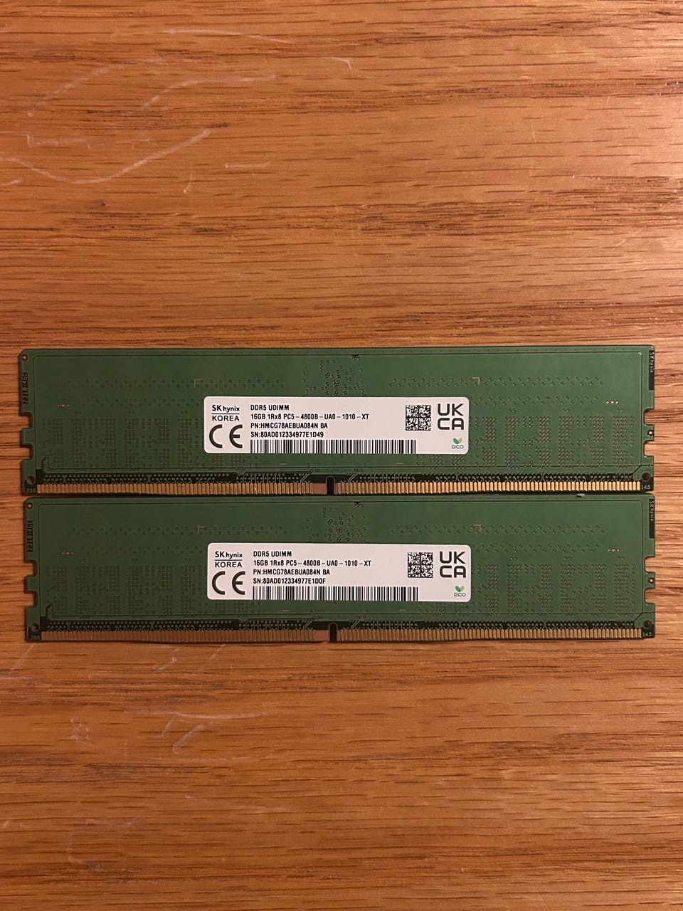 32GB SK hynix DDR5 4800MHz RAM – 2x 16GB | DBA
