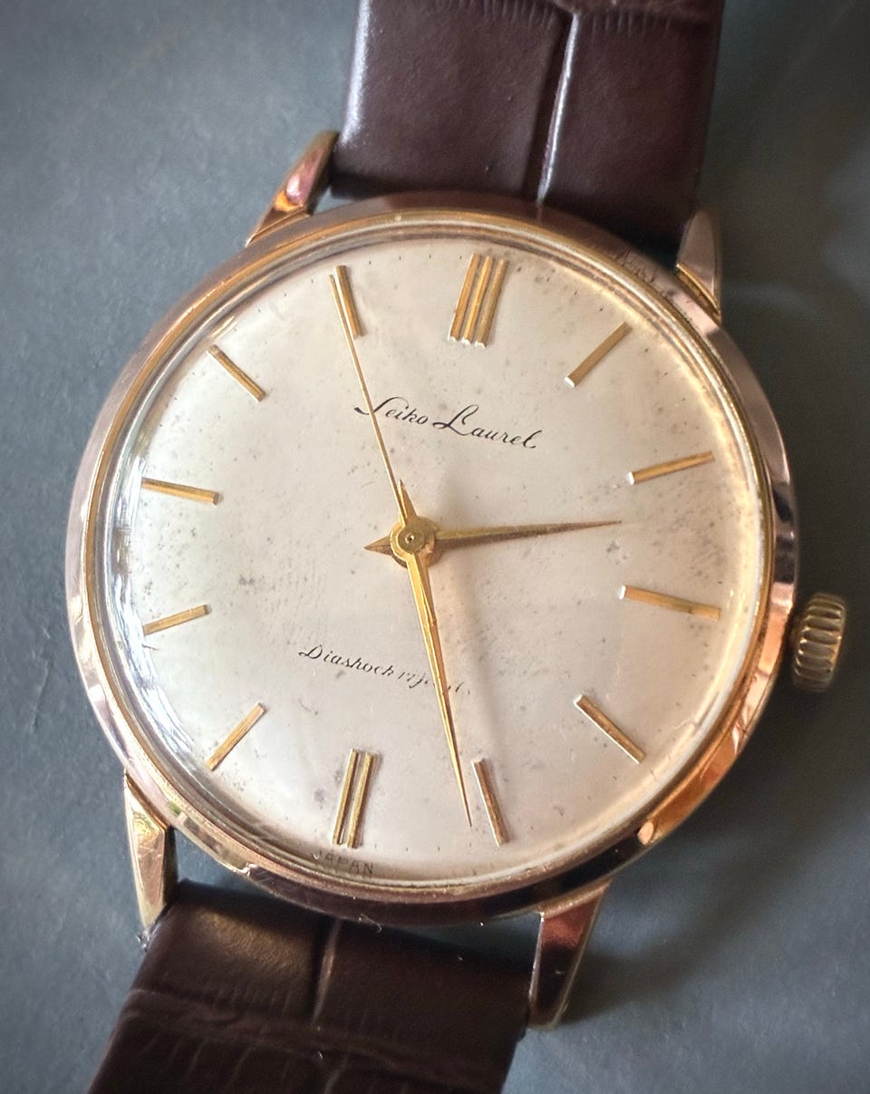 Seiko J14044 Laurel november 1959 35mm. Very rare | DBA