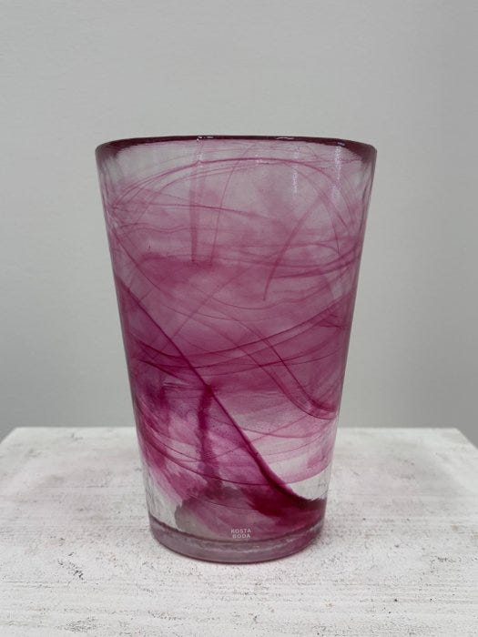 Kosta Boda - Ulrica Hydman-Vallien - Vase - Glas - mine | DBA
