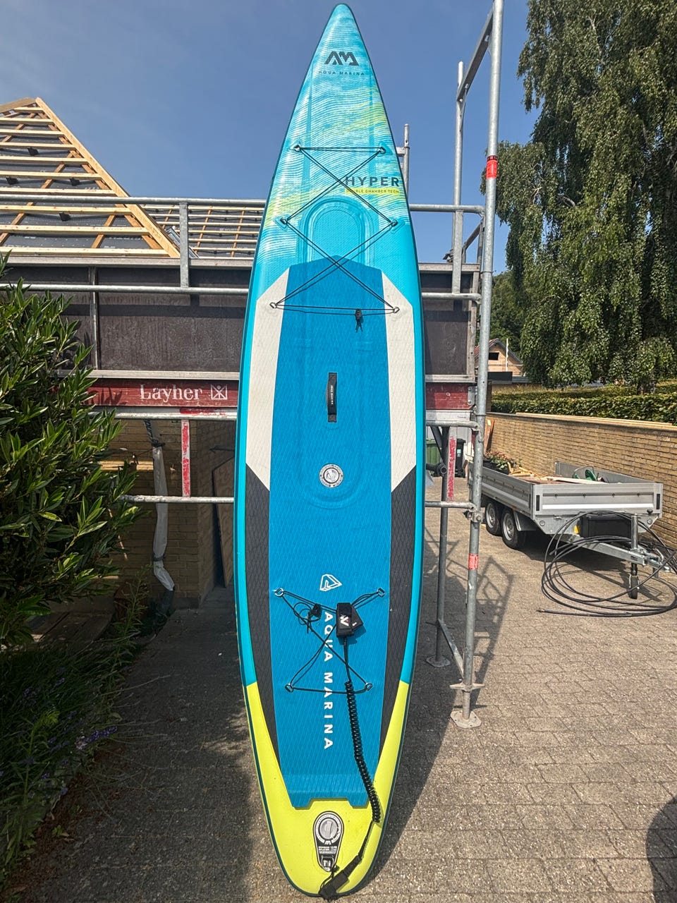Aqua Marina Hyper SUP board 12'6 x 32 blå | DBA