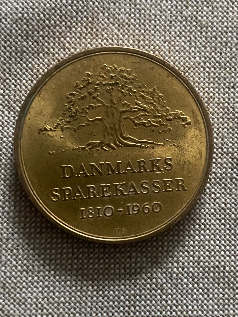Mindemedalje Danmarks Sparekasser 1810-1960 Frederik Adolf