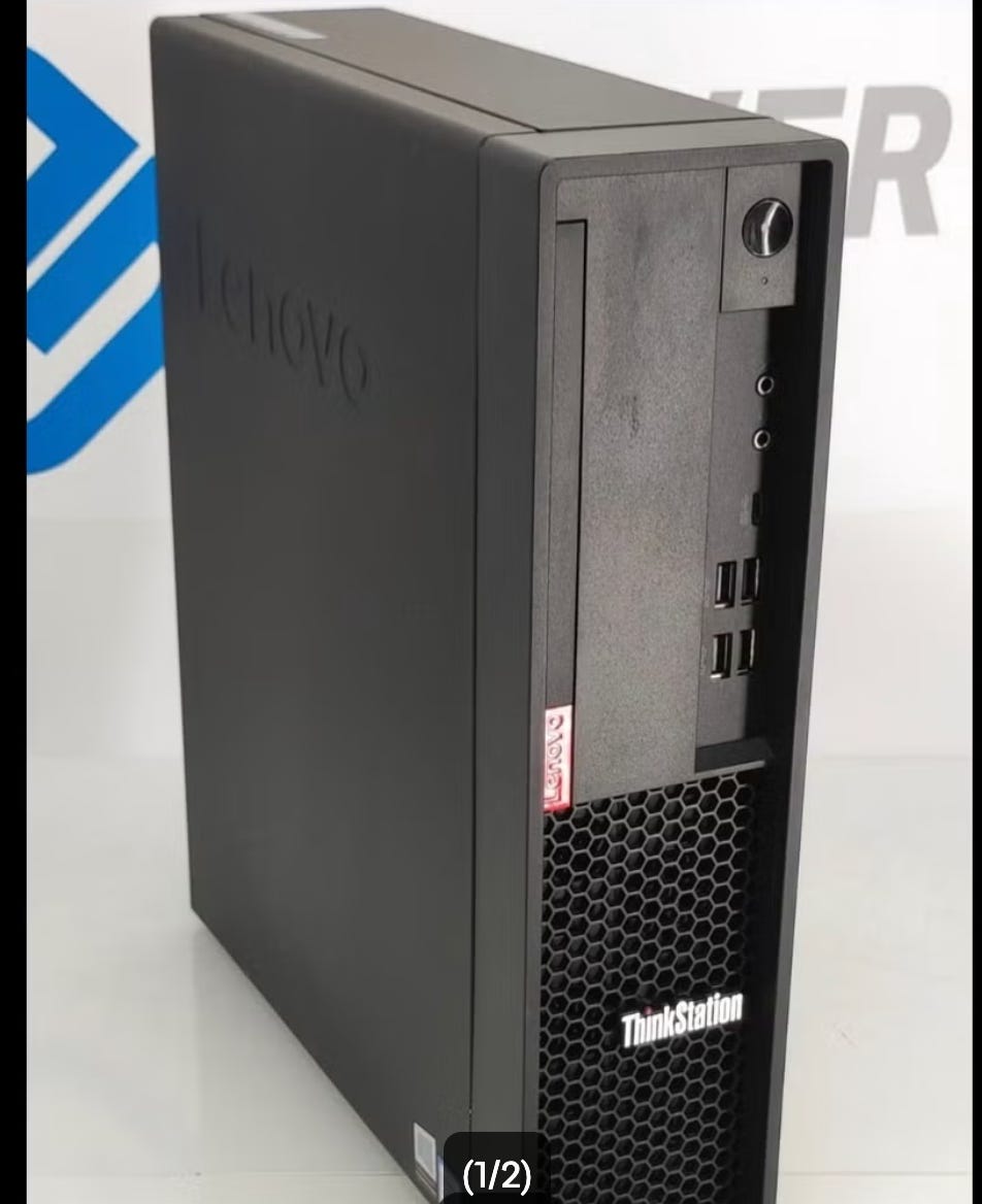 Lenovo ThinkStation p310 Intel Xeon E3 1230 @ 3.40GHz | DBA