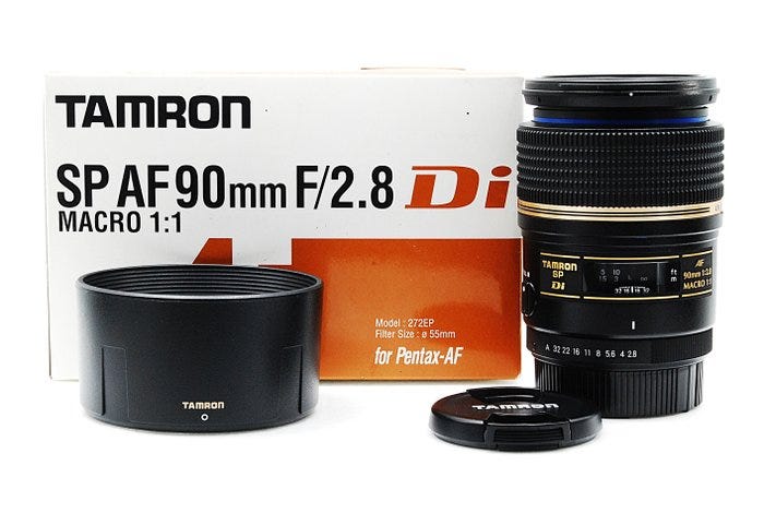 Tamron SP Di AF 90mm F2.8 Macro 1:1 272E ( for Pentax